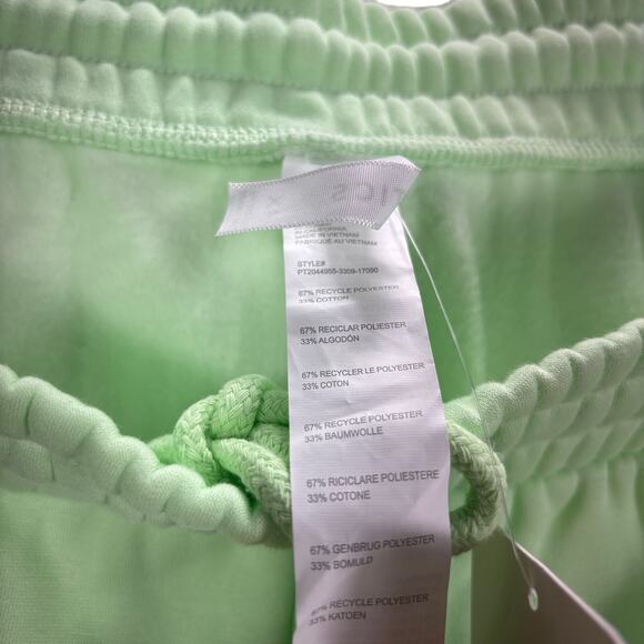 Fabletics Maddie Sweatpants 4X/22-24 Neon Green Fleece Joggers Relaxed Fit NWT - Picture 5 of 7